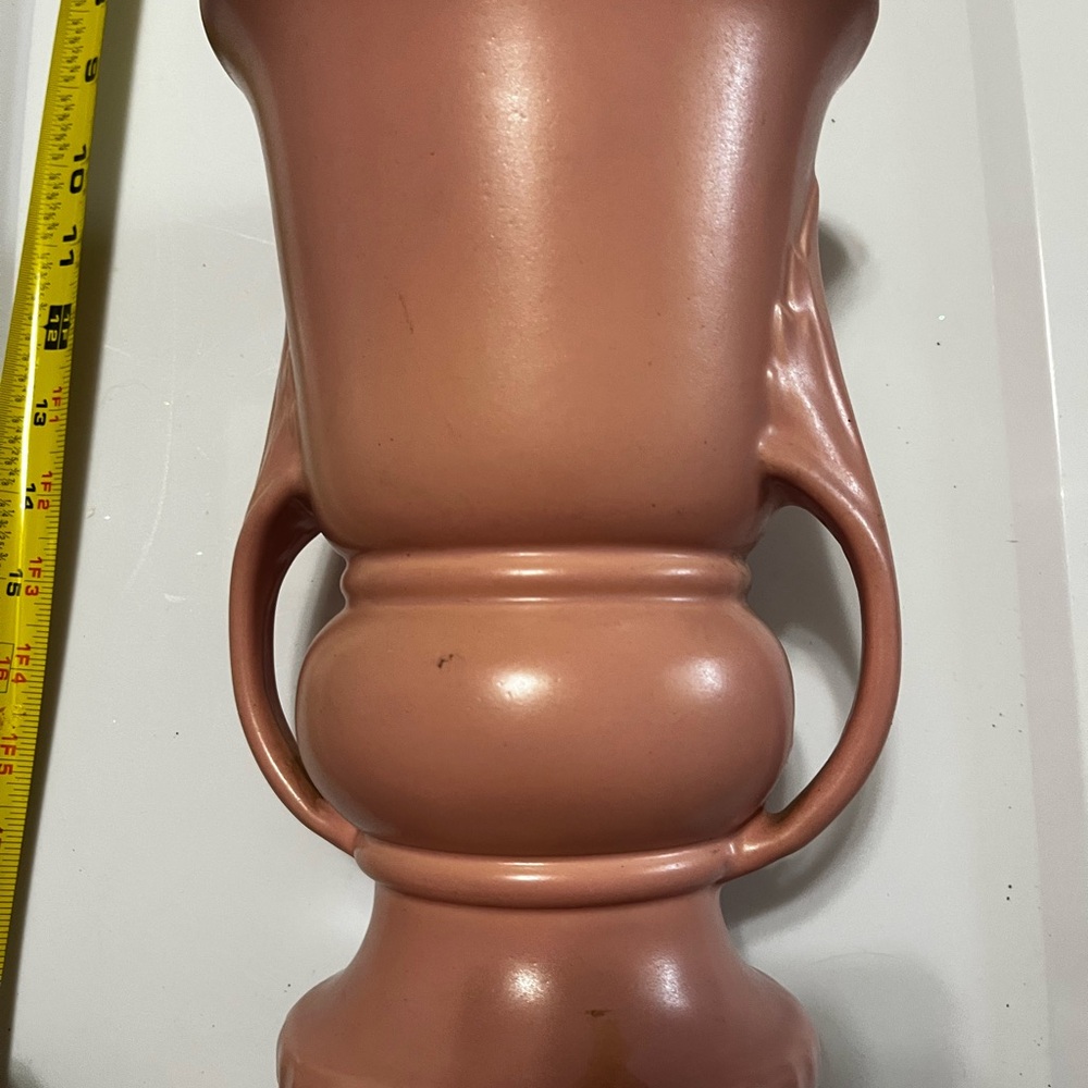 Elegant Pink abingdon pottery vintage Ceramic Vase - Picture 2 of 5